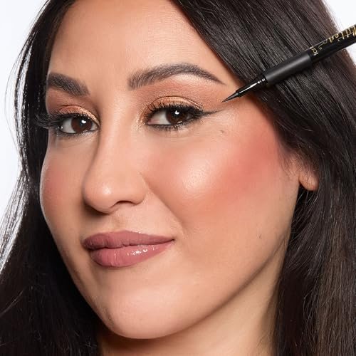 Tarte Sex Kitten Liquid Liner – Waterproof, All-Day Wear Eyeliner Pen with Castor Oil for Bold, Nourished Lashes, Vegan & Cruelty-Free, Full Size, Black - görsel 8