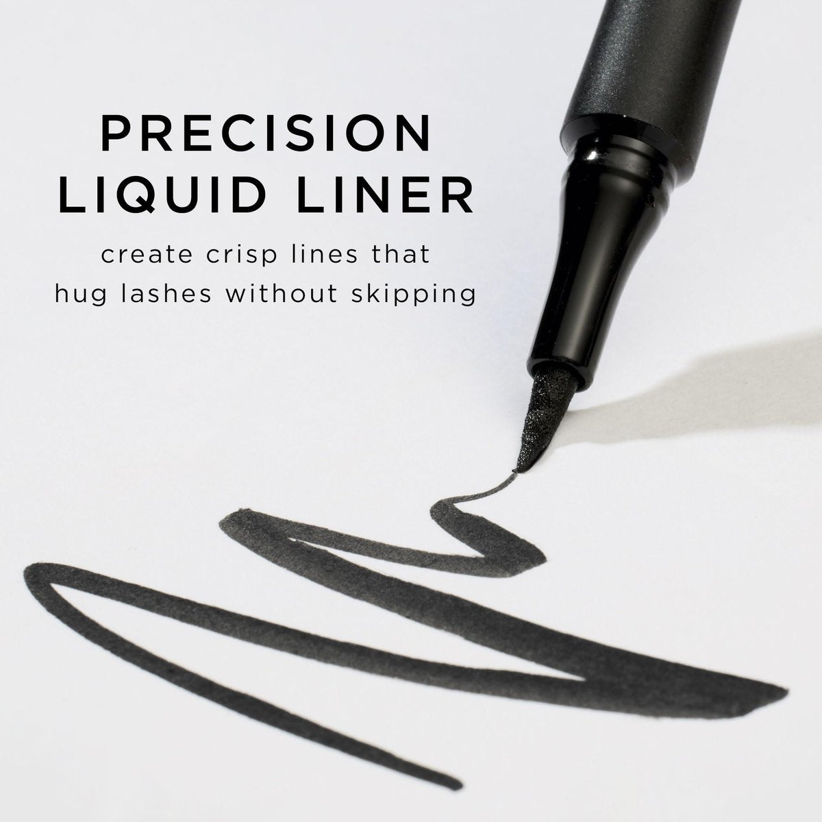 Tarte Sex Kitten Liquid Liner – Waterproof, All-Day Wear Eyeliner Pen with Castor Oil for Bold, Nourished Lashes, Vegan & Cruelty-Free, Full Size, Black - görsel 5