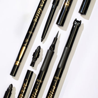 Tarte Sex Kitten Liquid Liner – Waterproof, All-Day Wear Eyeliner Pen with Castor Oil for Bold, Nourished Lashes, Vegan & Cruelty-Free, Full Size, Black