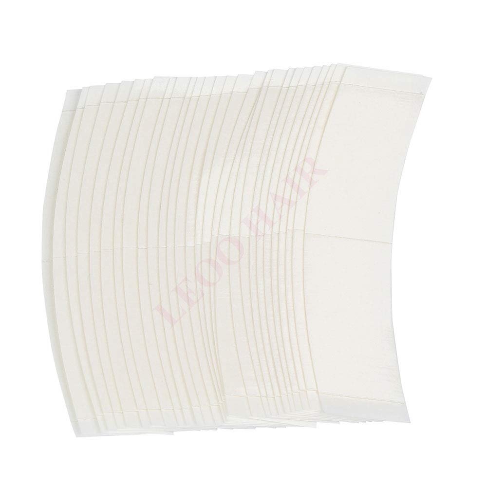 Ultra Hold Double Sided Blue Hair Tape Sticker Strip Adhesive Holder Waterproof for Human Hair Toupee Tape Lace Wig Hair System Replacement Extension | Contour C (36pcs x 1 Bag) - görsel 9
