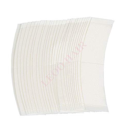 Ultra Hold Double Sided Blue Hair Tape Sticker Strip Adhesive Holder Waterproof for Human Hair Toupee Tape Lace Wig Hair System Replacement Extension | Contour C (36pcs x 1 Bag) - görsel 10