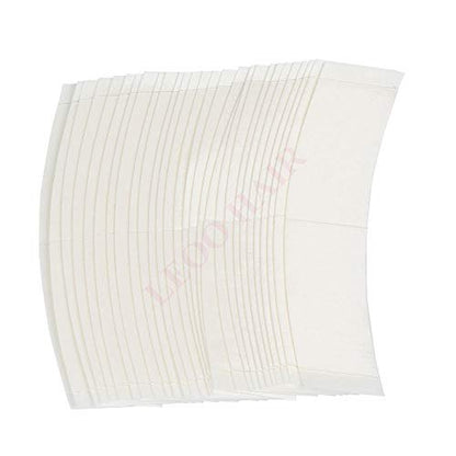 Ultra Hold Double Sided Blue Hair Tape Sticker Strip Adhesive Holder Waterproof for Human Hair Toupee Tape Lace Wig Hair System Replacement Extension | Contour C (36pcs x 1 Bag)
