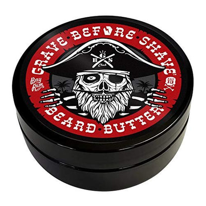 Grave Before Shave Bay Rum Beard Butter - 4 oz Premium Beard Conditioner Avelisse