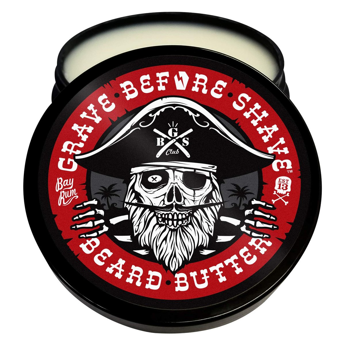 Grave Before Shave Bay Rum Beard Butter - 4 oz Premium Beard Conditioner Avelisse