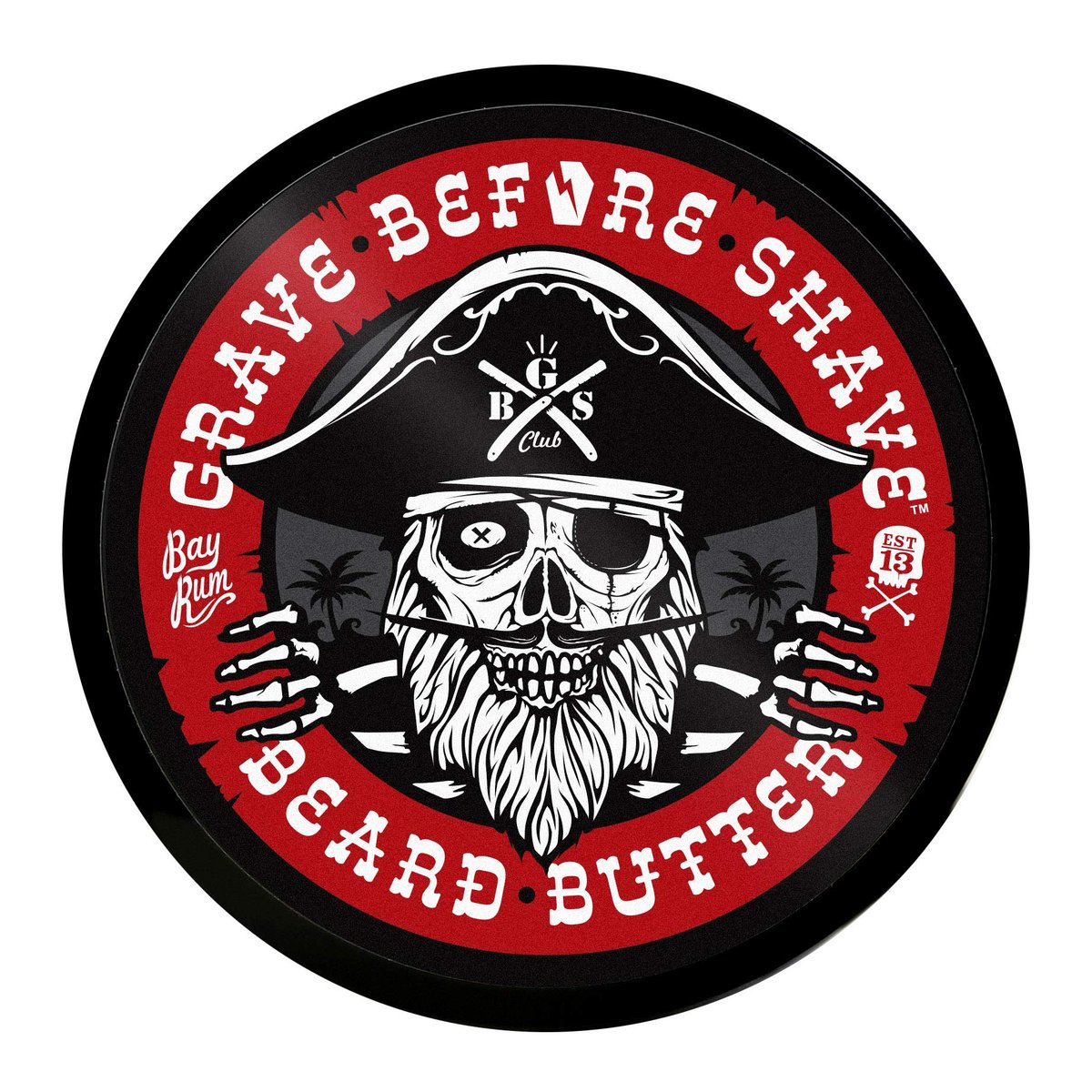 Grave Before Shave Bay Rum Beard Butter - 4 oz Premium Beard Conditioner Avelisse