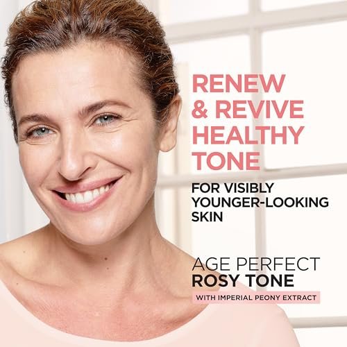 L'Oreal Paris Age Perfect Rosy Tone Anti-Aging Eye Cream - 0.5 oz for Dark Circles & Wrinkles Avelisse