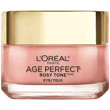 L'Oreal Paris Age Perfect Rosy Tone Anti-Aging Eye Cream - 0.5 oz for Dark Circles & Wrinkles Avelisse