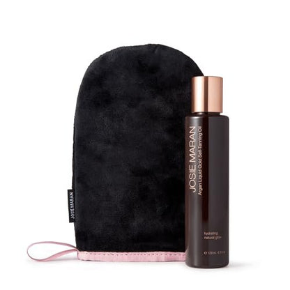 Josie Maran Argan Liquid Gold Self Tanning Oil - Streak-Free Self Tanner with Argan Oil & Coconut Water, Buildable Hydrating Glow, 4.3 Fl Oz Avelisse