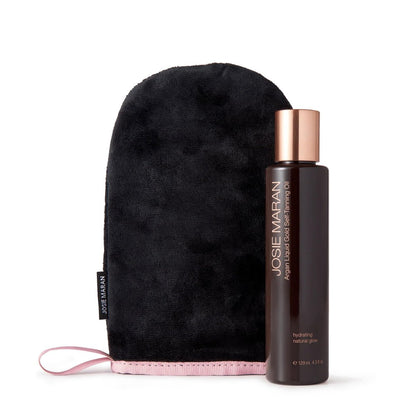 Josie Maran Argan Liquid Gold Self Tanning Oil - Streak-Free Self Tanner with Argan Oil & Coconut Water, Buildable Hydrating Glow, 4.3 Fl Oz Avelisse