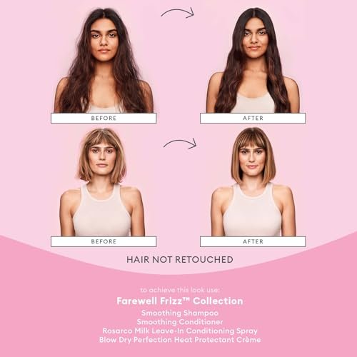 Briogeo Farewell Frizz Blow Dry Perfection & Heat Protectant Crème – Silicone-Free Frizz Control & Heat Protection Up to 450°F, Vegan & Cruelty-Free, 4 oz - görsel 4