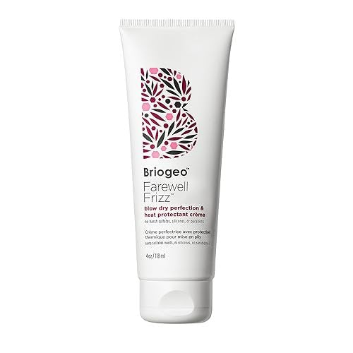 Briogeo Farewell Frizz Blow Dry Perfection & Heat Protectant Crème – Silicone-Free Frizz Control & Heat Protection Up to 450°F, Vegan & Cruelty-Free, 4 oz - görsel 2