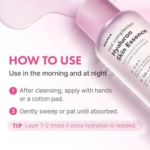 Hanskin Hyaluron Skin Essence Toner – Korean Hydrating Toner for Glass Skin | Hyaluronic Acid & Collagen | Lightweight Moisturizing Astringent for Dry, Sensitive & Dull Skin | K-Beauty (5.07 fl oz) Avelisse