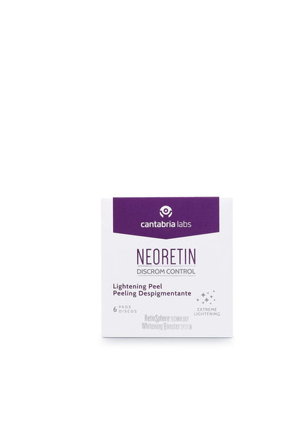Neoretin Discrom Control Skin Lightening Peel Pads – Brightening & Exfoliating Facial Treatment