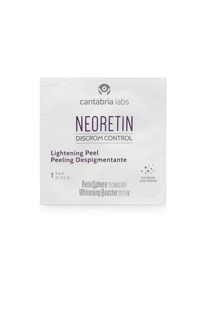 Neoretin Discrom Control Skin Lightening Peel Pads – Brightening & Exfoliating Facial Treatment