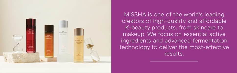 MISSHA Time Revolution The First Essence RX (4th Gen) 150ml - Hydrating Korean Face Essence Toner for Smooth, Balanced Skin Avelisse