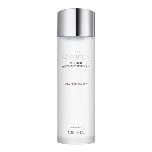 MISSHA Time Revolution The First Essence RX (4th Gen) 150ml - Hydrating Korean Face Essence Toner for Smooth, Balanced Skin Avelisse
