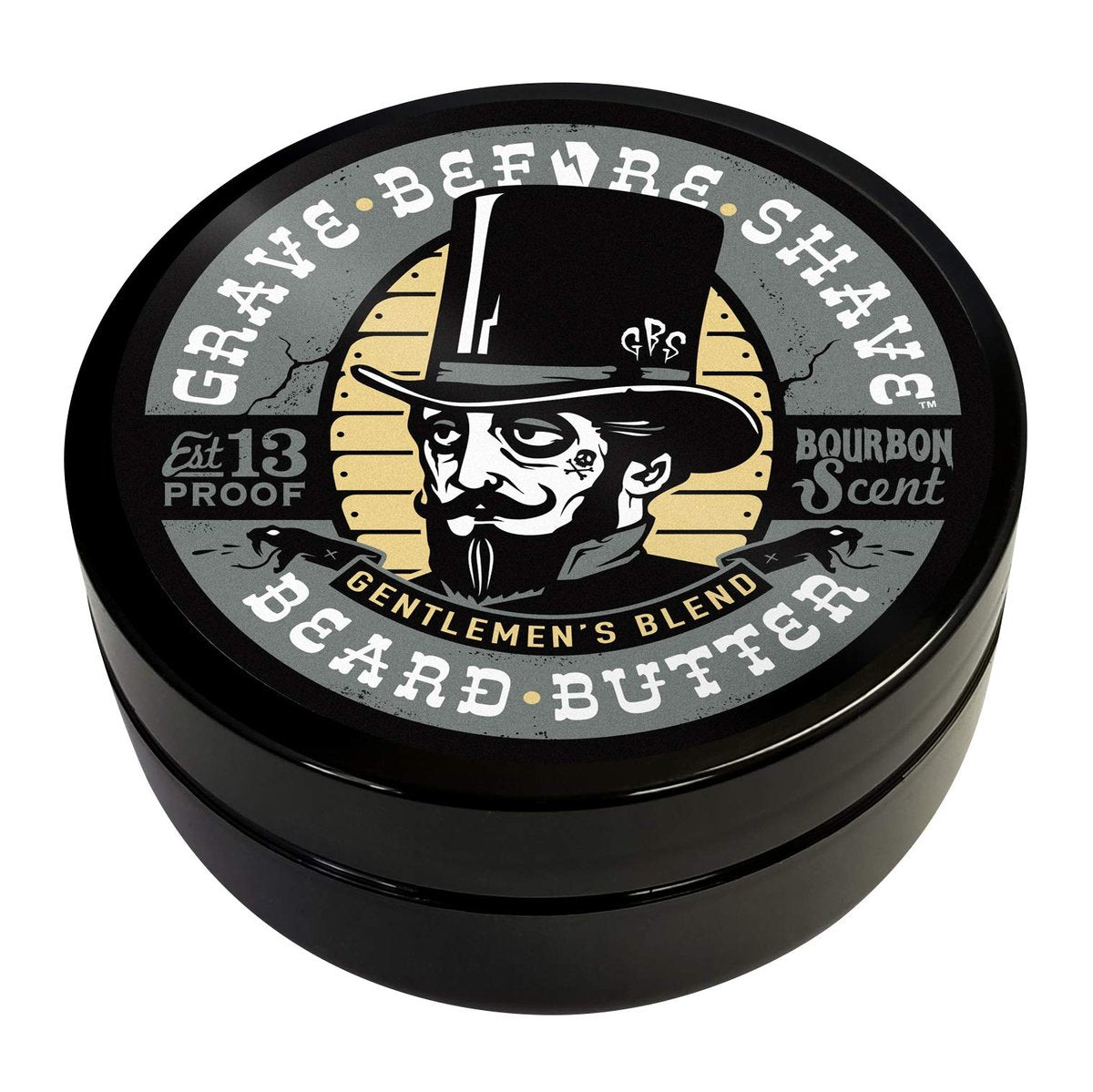 Grave Before Shave Gentlemen's Blend Beard Butter - 4 oz Premium Beard Conditioner Avelisse