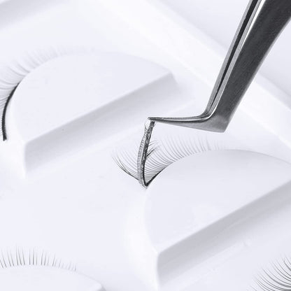 25 Pairs Practice Lashes for Training Eyelash Extension Supplies - FADLASH (5 Packs Black)