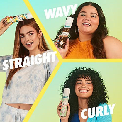 Batiste Dry Shampoo Tropical Fragrance - Waterless Shampoo for Fresh Hair & Volume, 6.35 oz
