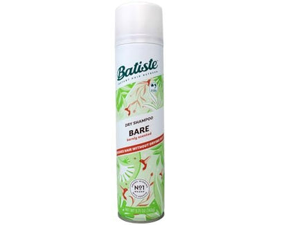 Batiste Dry Shampoo Bare Fragrance - Refresh Hair & Absorb Oil Between Washes, Waterless Shampoo for Texture & Body, 6.35 oz