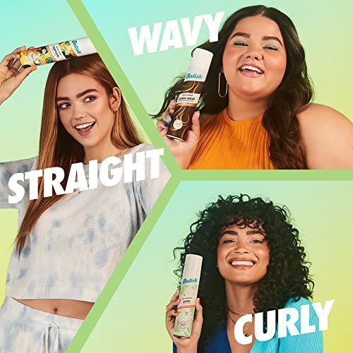 Batiste Dry Shampoo Bare Fragrance - Refresh Hair & Absorb Oil Between Washes, Waterless Shampoo for Texture & Body, 6.35 oz - görsel 16