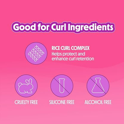 Not Your Mother's Curl Talk Shampoo and Conditioner Set for Curly Hair - 2 Pack, 12 fl oz Each - Cleanse & Hydrate, Control Frizz for All Curl Types Avelisse