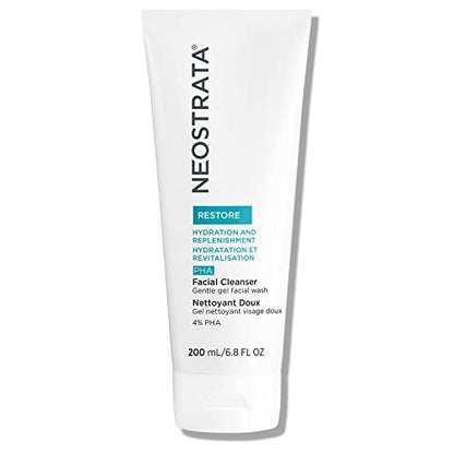 NEOSTRATA PHA Facial Cleanser Gentle Gel Facial Wash - Soap-Free, Fragrance-Free for Sensitive and Reactive Skin, 6.8 Fl Oz Avelisse