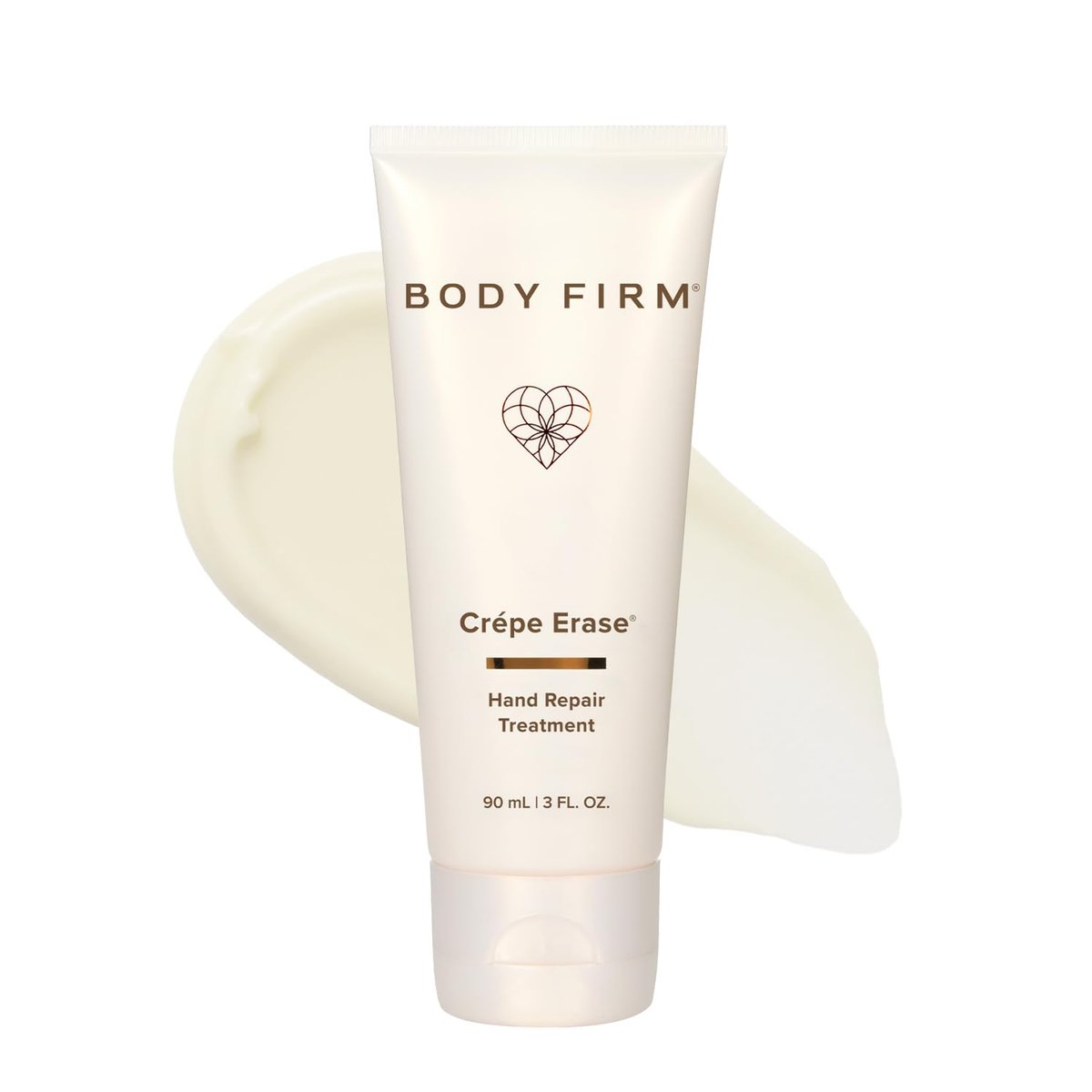 BODY FIRM Crepe Erase Hand Repair Treatment - Anti-Aging Hand Cream with Shea Butter, Vitamin E & Squalane for Dry, Cracked Hands, 3 fl oz - görsel 1