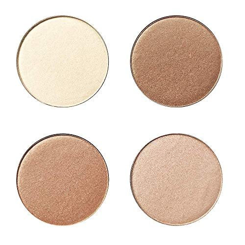 LIFUS Glow Kit 4-Color Illuminator Love Light Highlighter & Bronzer Shimmer Face Matte Palette - görsel 6