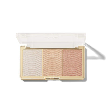Milani Stellar Lights Highlighter Palette - Rose Glow - 3 Vegan & Cruelty-Free Face Powders for Contour & Highlight Avelisse