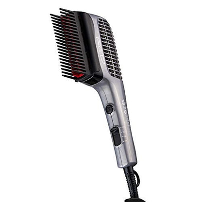 Red by Kiss 1875 Ceramic Ionic Hair Styler Blow Dry Comb - Fast Drying & Silk Press for All Hair Types Avelisse