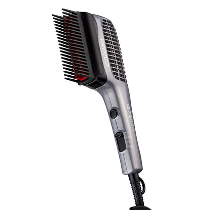 Red by Kiss 1875 Ceramic Ionic Hair Styler Blow Dry Comb - Fast Drying & Silk Press for All Hair Types Avelisse