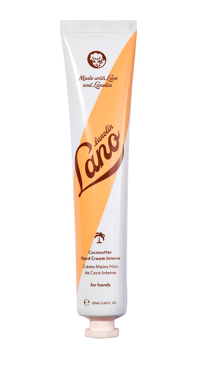 Lanolips Coconutter Hand Cream – Lanolin Lotion with Coconut Oil, Shea Butter & Vitamin E for Dry Cracked Hands – 1.69 fl oz - görsel 1