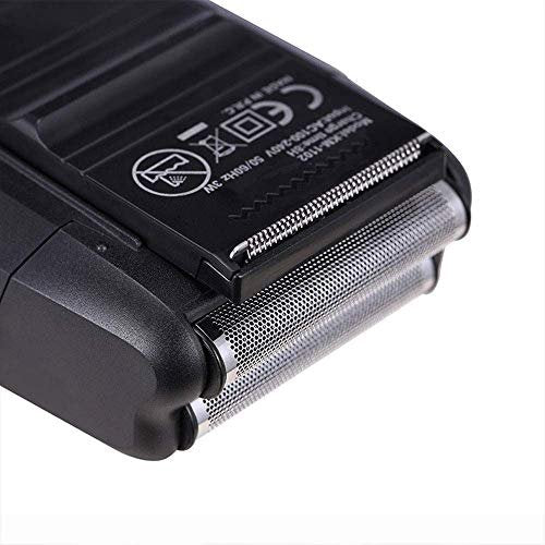KEMEI Cordless Electric Shaver for Men - Rechargeable Foil Shaver with Precision Trimmer for Beard, Sideburns, and Grooming - Model KM-1102 Avelisse