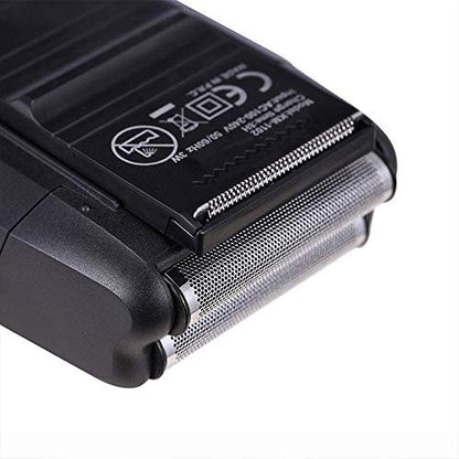 KEMEI Cordless Electric Shaver for Men - Rechargeable Foil Shaver with Precision Trimmer for Beard, Sideburns, and Grooming - Model KM-1102 Avelisse
