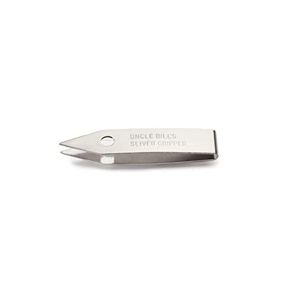 Sliver Gripper Tweezers 2 Pack - Stainless Steel Precision Tweezers for Splinter Removal Avelisse