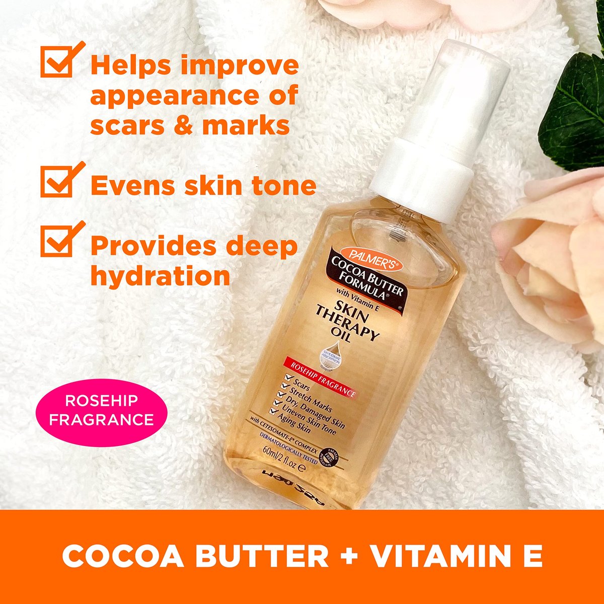 Palmer's Cocoa Butter Formula New Moms Skin Recovery Postpartum Essentials Kit - Body Lotion, Nursing Butter, Bust Cream & Skin Therapy Oil - görsel 13