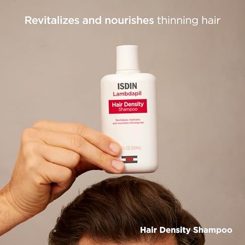 ISDIN Lambdapil Hair Volumizing Shampoo – Hair Density Shampoo for Thinning Hair, 6.7 FL OZ (200ml) Avelisse