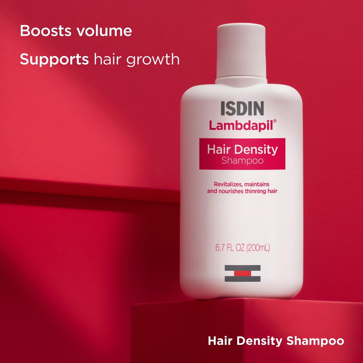 ISDIN Lambdapil Hair Volumizing Shampoo – Hair Density Shampoo for Thinning Hair, 6.7 FL OZ (200ml) Avelisse