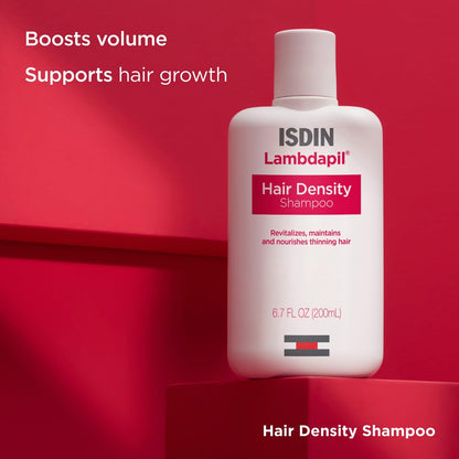 ISDIN Lambdapil Hair Volumizing Shampoo – Hair Density Shampoo for Thinning Hair, 6.7 FL OZ (200ml) Avelisse