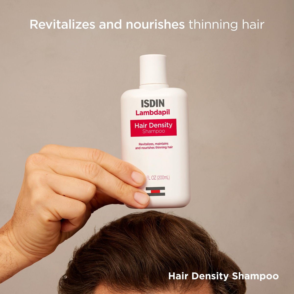ISDIN Lambdapil Hair Volumizing Shampoo – Hair Density Shampoo for Thinning Hair, 6.7 FL OZ (200ml) Avelisse