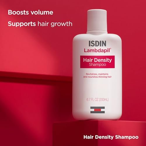 ISDIN Lambdapil Hair Volumizing Shampoo – Hair Density Shampoo for Thinning Hair, 6.7 FL OZ (200ml) Avelisse