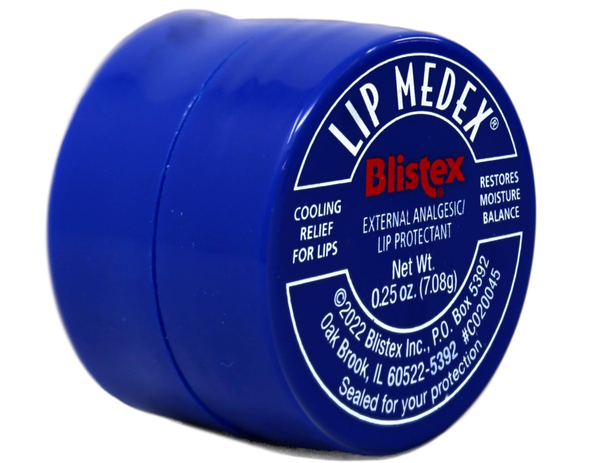 Blistex Medicated Lip Balm, Lip Medex - Relief for Cold Sores, Cracked & Dry Lips - 0.25 oz (2-Pack) - görsel 7