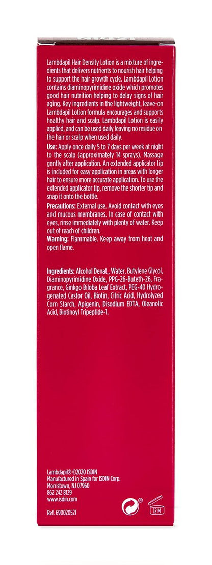 ISDIN Lambdapil Hair Loss Lotion – Strengthen Hair, 4.2 Fl. Oz. Avelisse