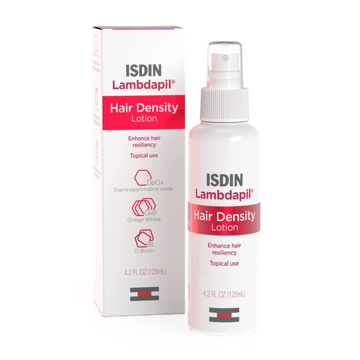 ISDIN Lambdapil Hair Loss Lotion – Strengthen Hair, 4.2 Fl. Oz. Avelisse