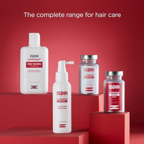 ISDIN Lambdapil Hair Loss Lotion – Strengthen Hair, 4.2 Fl. Oz. Avelisse