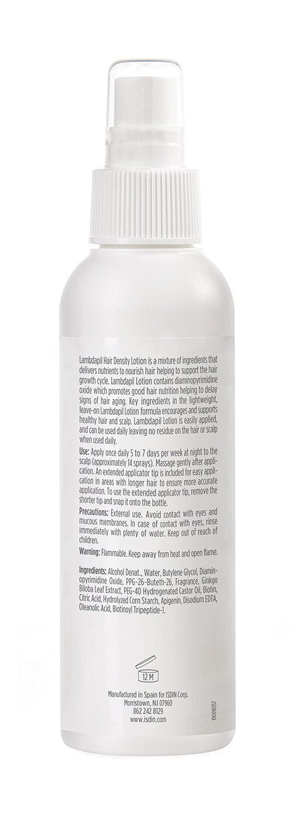 ISDIN Lambdapil Hair Loss Lotion – Strengthen Hair, 4.2 Fl. Oz. Avelisse