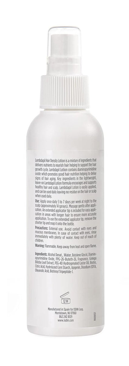 ISDIN Lambdapil Hair Loss Lotion – Strengthen Hair, 4.2 Fl. Oz. Avelisse
