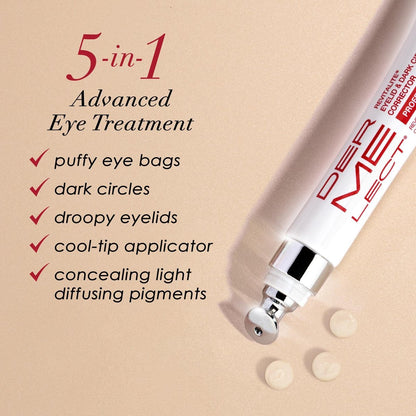 Dermelect Revitalite Eyelid & Dark Circle Corrector – Professional Strength Anti-Aging Eye Cream with Peptides, Brightening & Tightening for Dark Circles, Puffiness, Droopy Eyelids & Wrinkles Avelisse