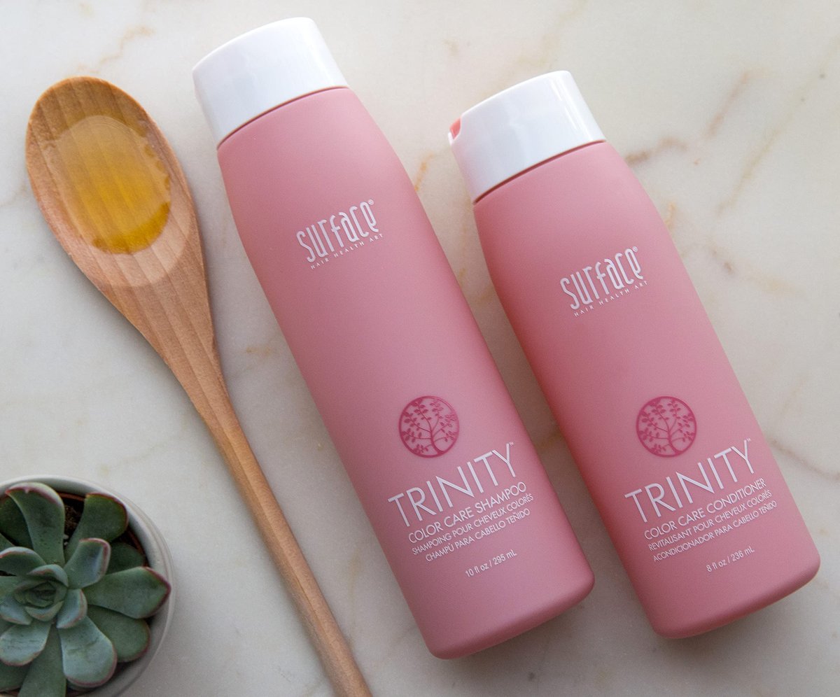 SURFACE Hair Trinity Color Care Shampoo – Sulfate-Free & Paraben-Free for Color Treated Hair, 10 fl oz Avelisse